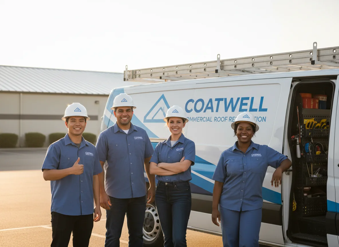 Commercial roof coating company in Innis, LA